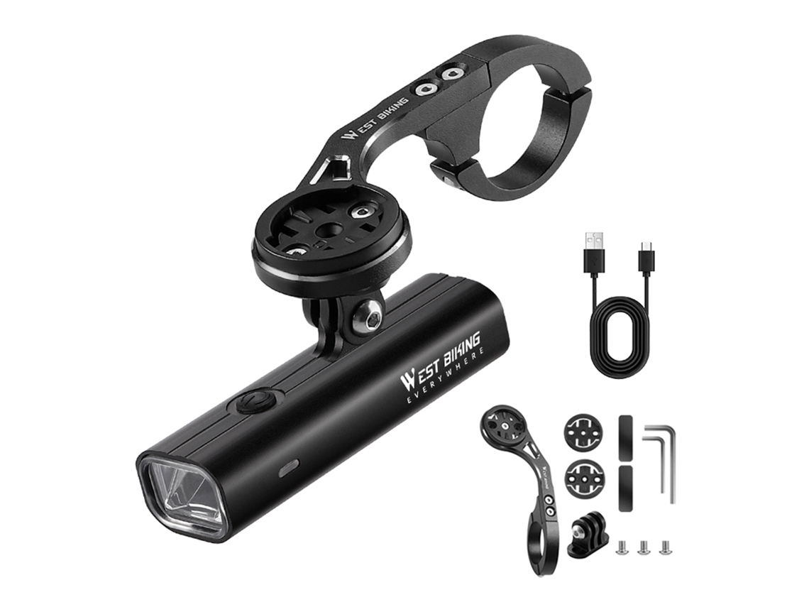 Luzes de Bicicleta LED Recarregáveis 400lm S/MARCA