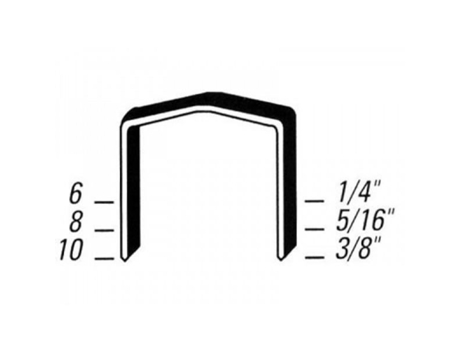 Agrafos Stcr H.12 Mm BOSTITCH Caixa de 5000 Stcr501912
