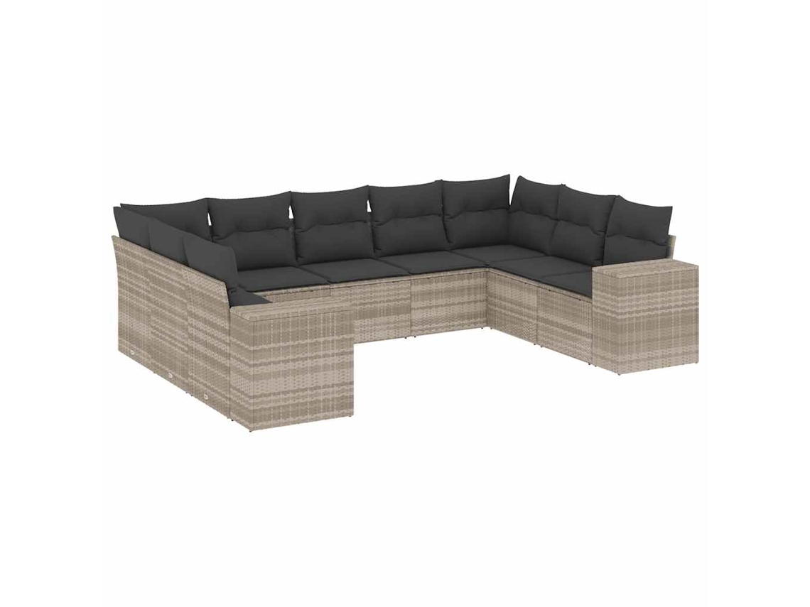 Garden Sofa Set, Garden Sofa Sets Vidaxl Cinzeto Rattan / Vime (n/a)