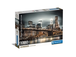 Puzzle CLEMENTONI High Quality Collection New York Skyline (1000 Peças - Idade Mínima: 14 anos)