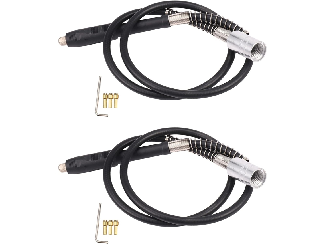 Conjunto de 2 Eixos Flexíveis Elétricos com Fio de 107 Cm para Ferramentas Rotativas SFUSHOS (42 Polegadas)