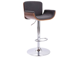 Cadeira de bar VIDAXL Cinzeto Tecido (51.5x49.5x109 cm)
