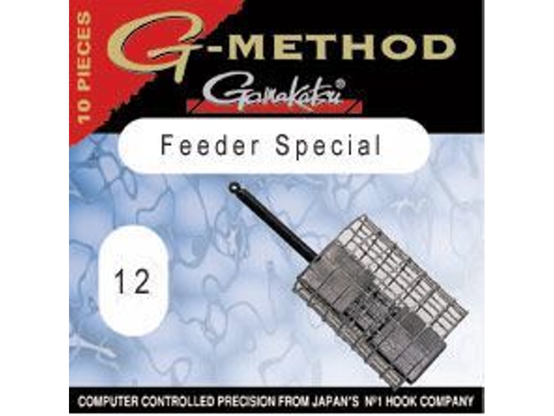 Pacote de 10 Ganchos GAMAKATSU G-Method Feeder Special