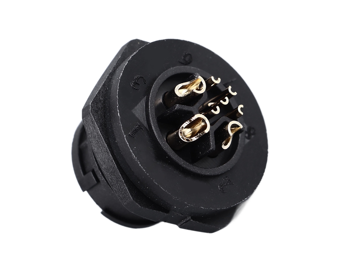 Conector E13 Snap-in 8 Núcleos Painel Impermeável