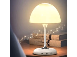 2026 lâmpada de Mesa Bluetooth Inteligente com 3d Surround Sound e 6 Cores de Luz Suave