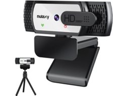 Webcam Aofocus Com Microfone E Proteção De Privacidade, Webcam Usb Nulaxy C906 Plug And Play, Fh Brilvibera