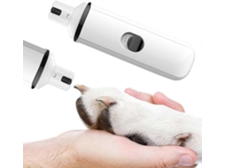 Cortador Unhas Pet Elétrico Silencioso Suave Lixa Vários Portes