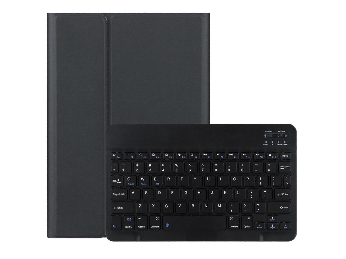 Dy-e10 2 Em 1 Teclado Bluetooth Removível + Capa Protetora De Couro Para Tablet Com Suporte Para Lenovo Tab E10