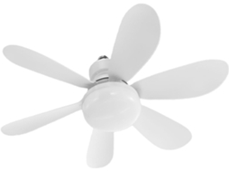 Ventilador De Teto Com Luz, Soquete E27 E Controle Remoto, Luz
