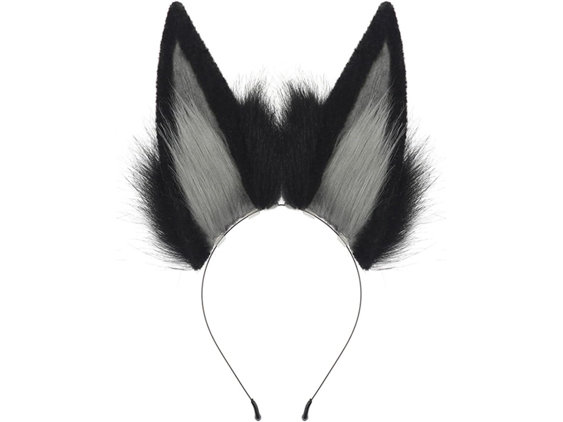 Tiara de Pelúcia SFUSHOS, com orelhas de animais, para cosplay
