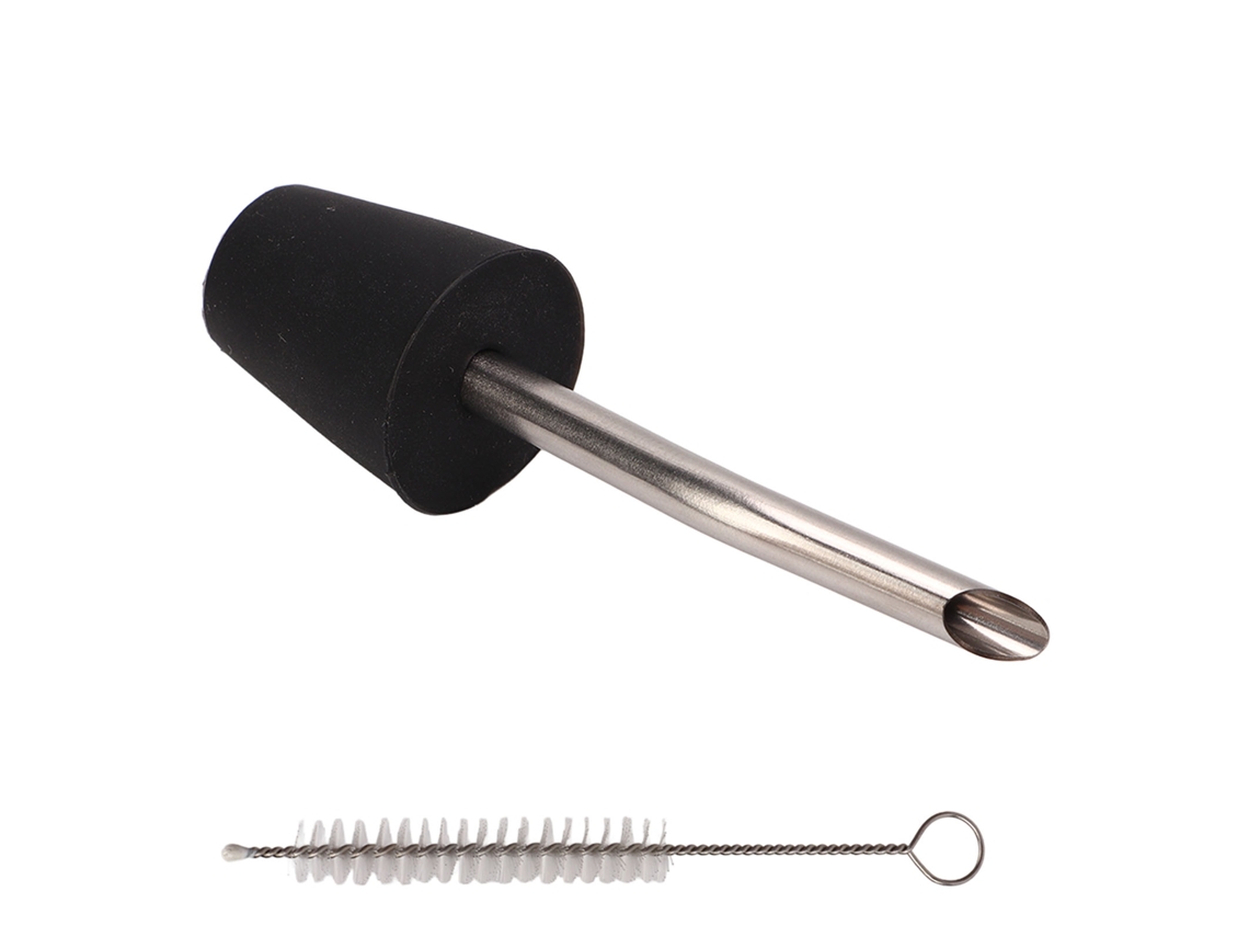 Extensão Bico Chaleira Silicone Camping Preto