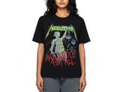 Metallica...and Justice For All T-shirt Black Classic Unisex Adults Size:s