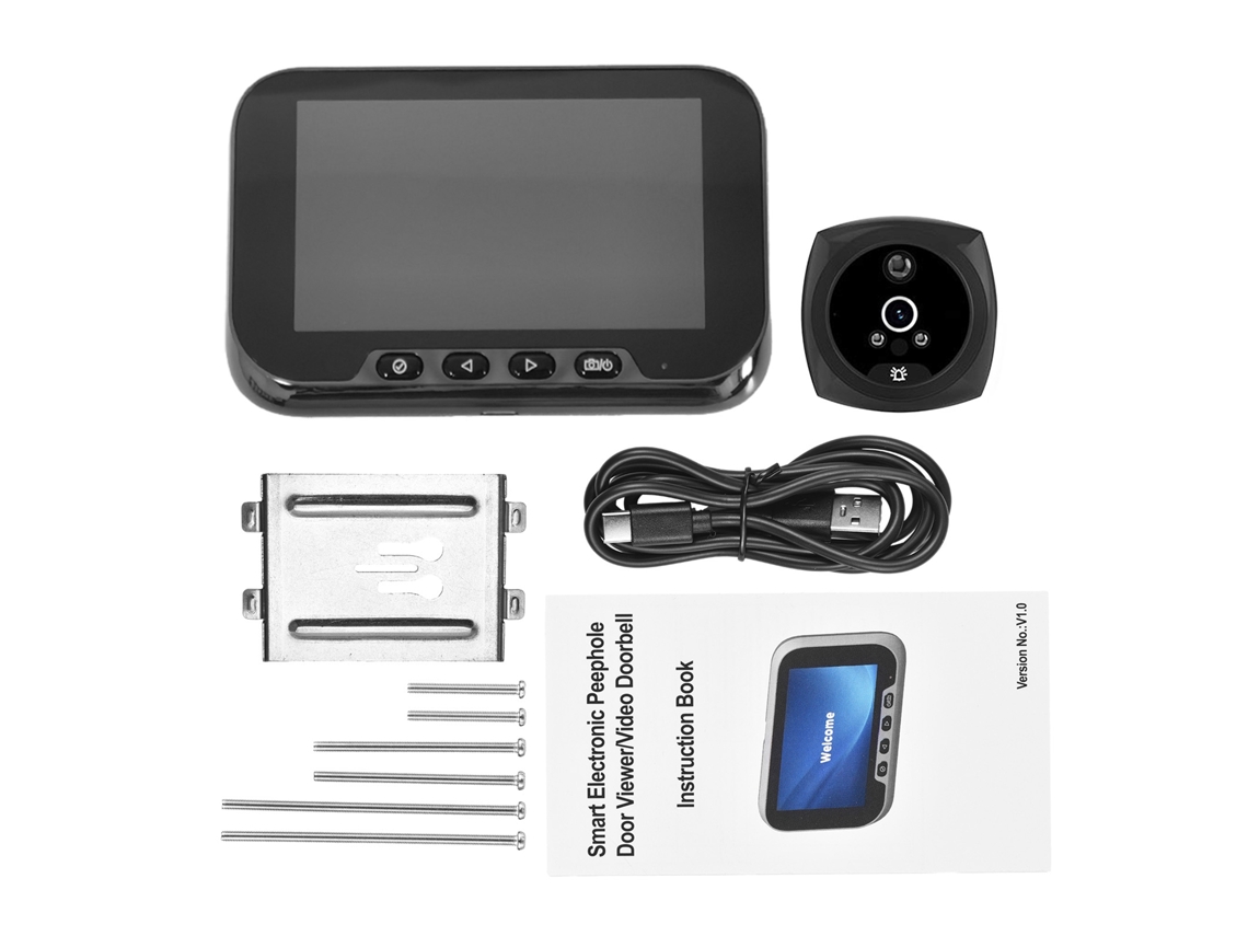 Câmera Olho de Boi 4.5" 2mp 1080p com Detecção Corporal