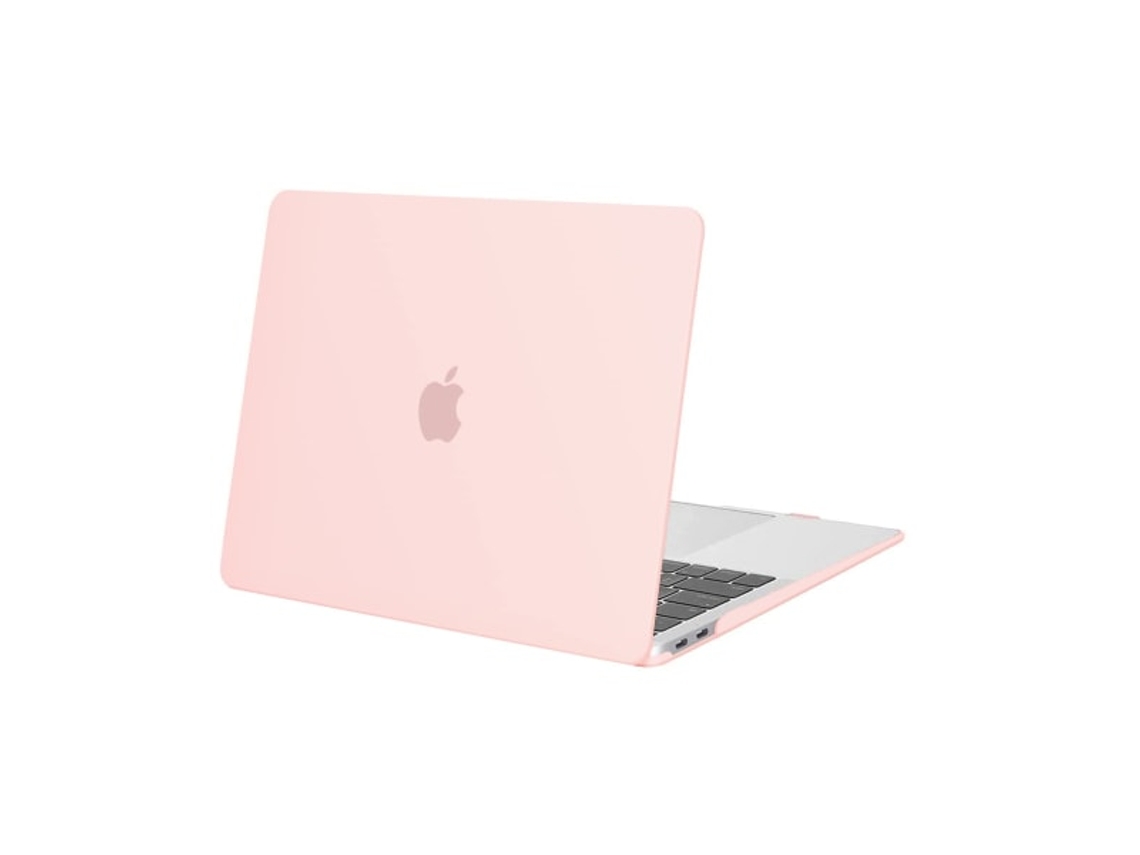 Capa Para Macbook Air 13 Polegadas A2337 A2179, Rosa Brilvibera