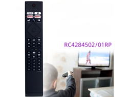 Comando de TV para Philips Rc4284502/01rp com controle por voz XIAOMOYU
