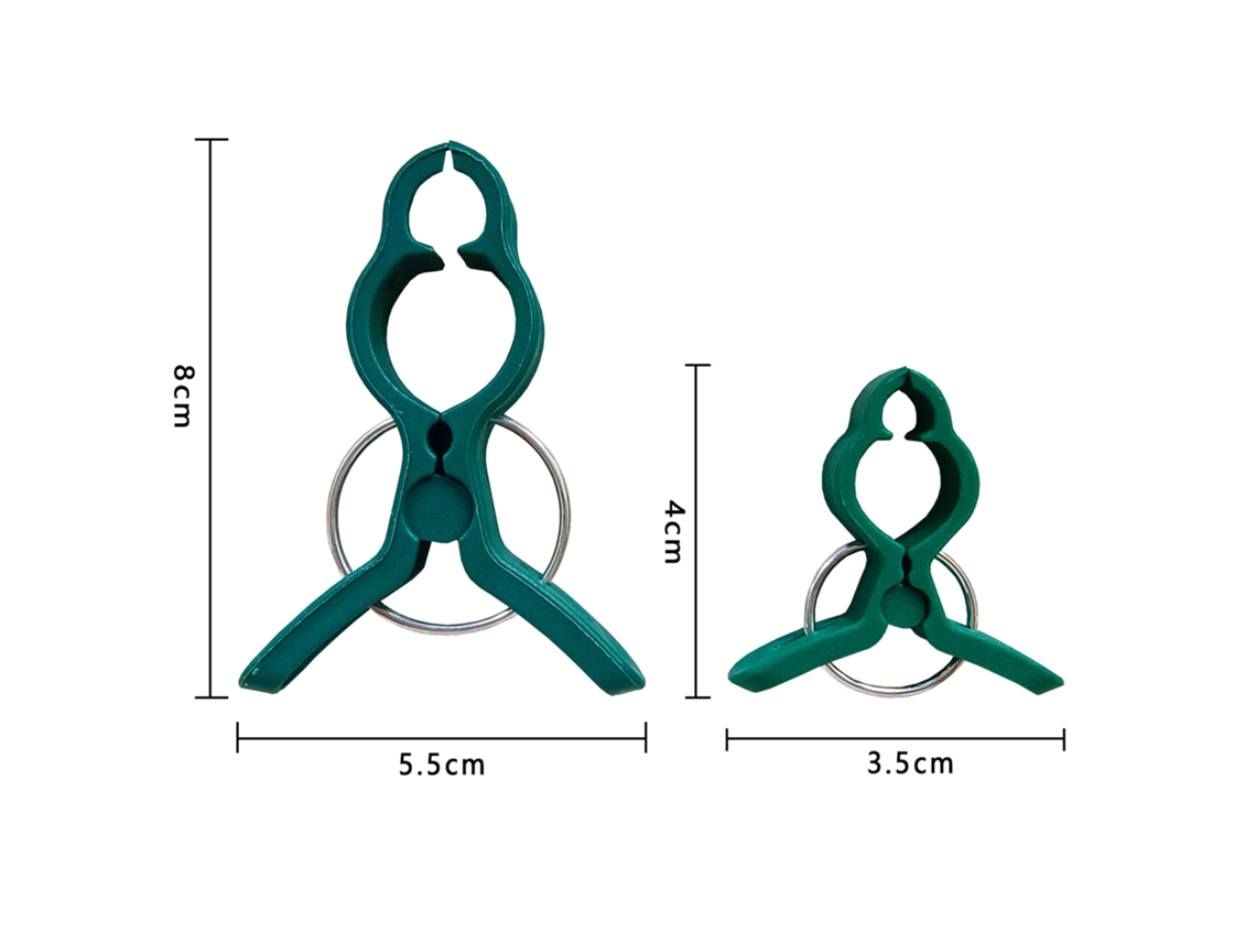 Conjunto de Mini Grampos para Estufa, Ideal Cultivo Tomates e Jardinagem Hk AQUAFORGE