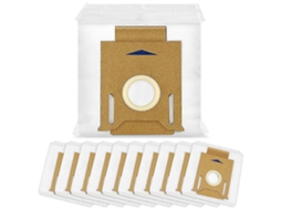 Pacote Com 10 Sacos De Pó Para Aspirador Deebot N8 N8 Pro T8 T8 Max T9 Tuotuo