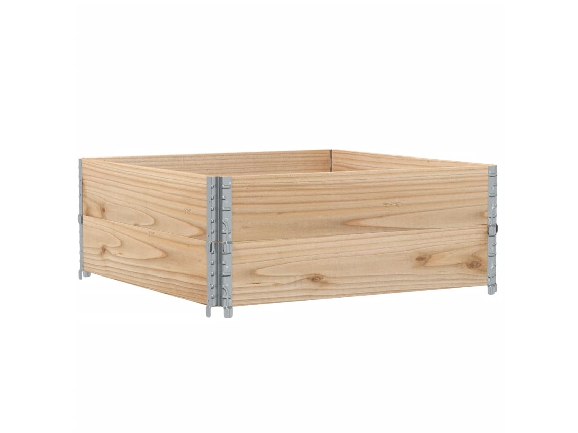 Garden Planter, Garden Planters Vidaxl Marrom Madeira De Pinho (100 X 100 X 41 Cm)