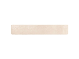 Conjunto 1 Tapete Runner Vidaxl Creme Poliéster (50 X 250 Cm)