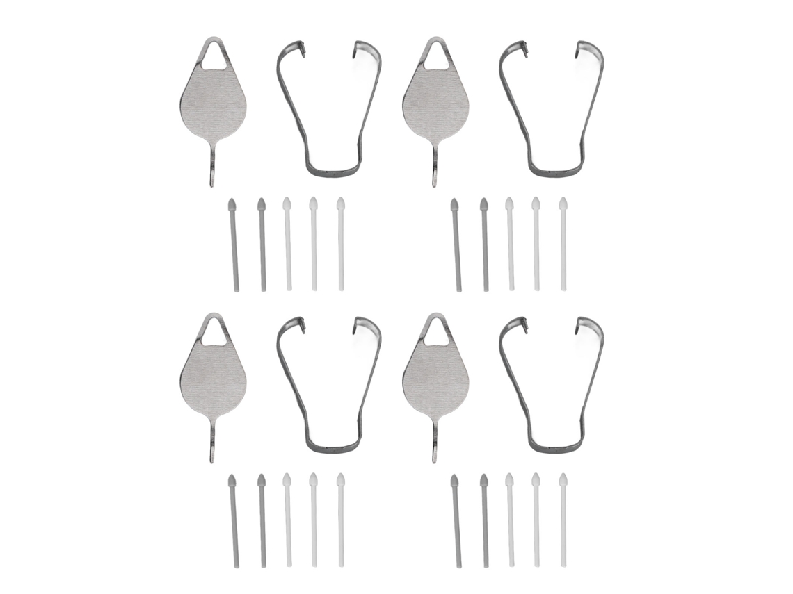 20 Conselhos para Samsung Galaxy Tab S6 Lite Sm P610 Sm P615 com Clips e Pasadores de Expulsão | S/MARCA