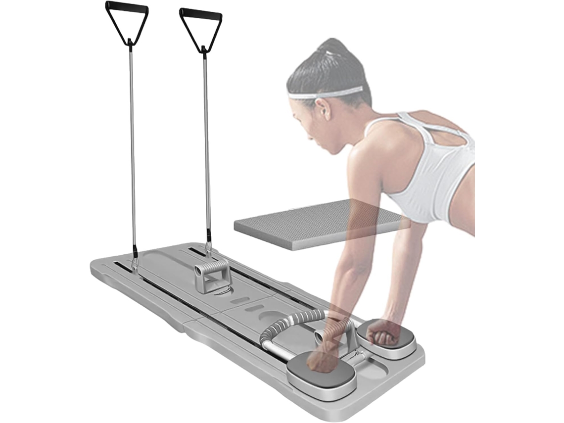 Prancha Abdominal De Pilates, Prancha Dobrável De Pilates Reform, Apoios De Cotovelo Largos E Espessos
