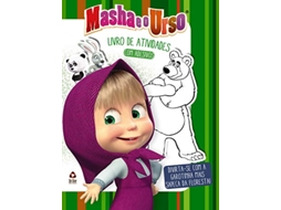 Livro Masha E O Urso Livro De Atividades Com Adesivos (Português)