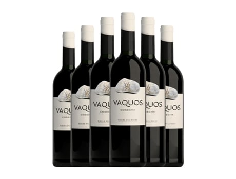 Vinho VAQUOS Cosecha Tempranillo Ribera del Duero Jovem (0.75 L - 6 Unidades)