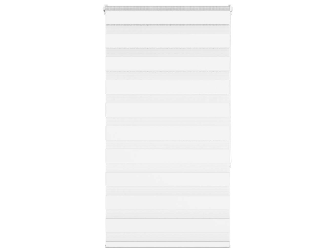 Vidaxl Cortina De Zebra 80x150 Cm Largura Do Tecido 75,9 Cm Poliéster