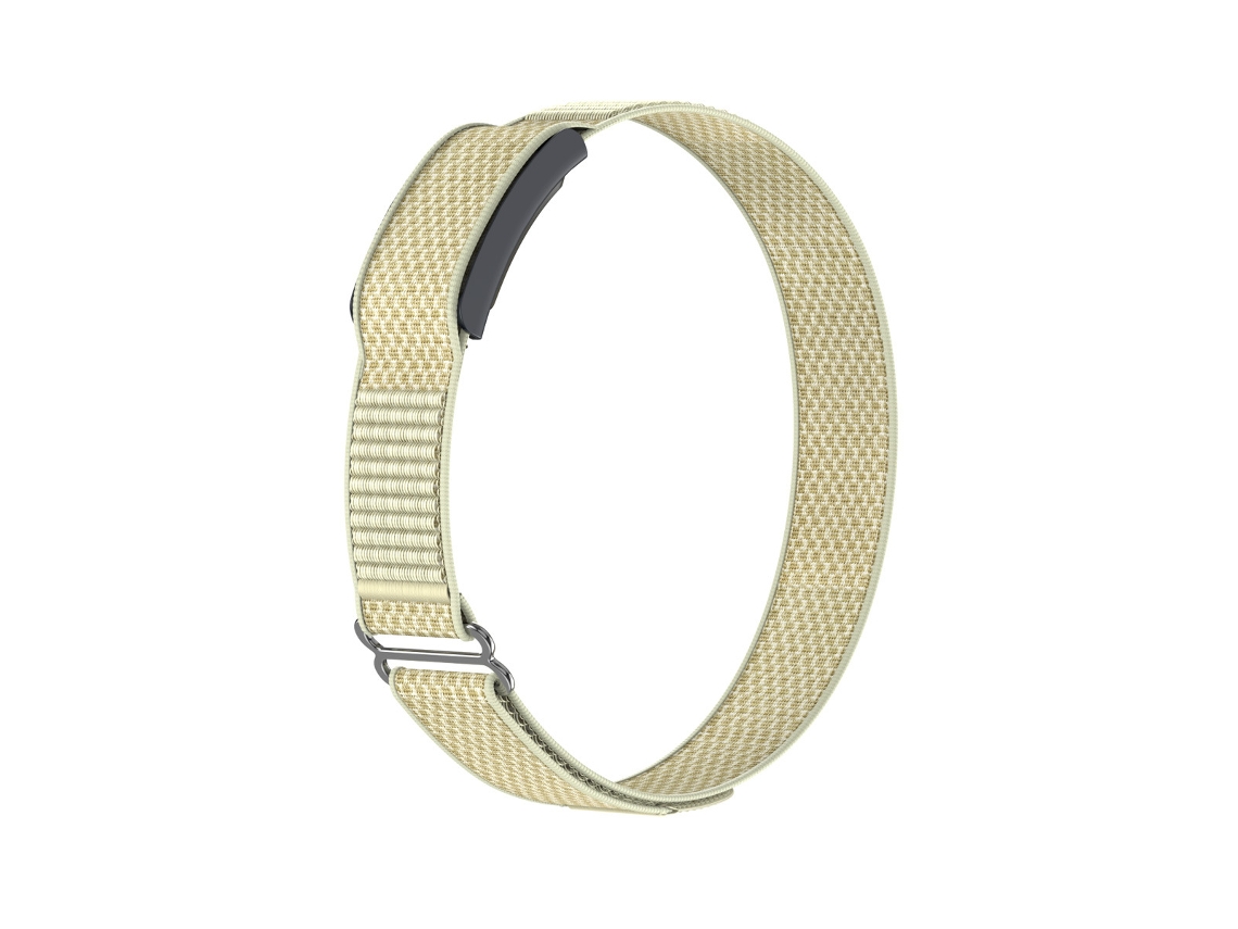 Bracelete Para Amazfit Helio Bege Spqment