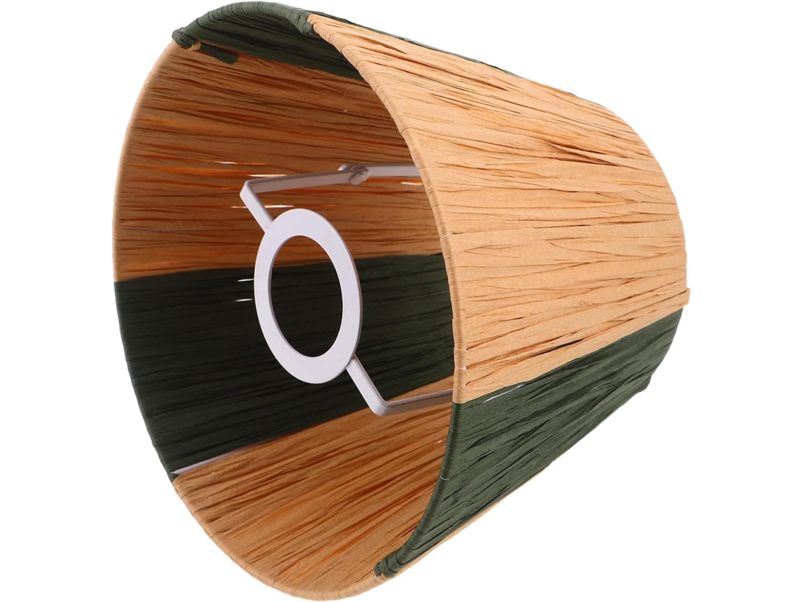 Luminária Suspensa Trançada, Com Capa Rústica De Corda De Papel Para Lâmpada, Ideal Para Sala De Estar Ou Escritório.