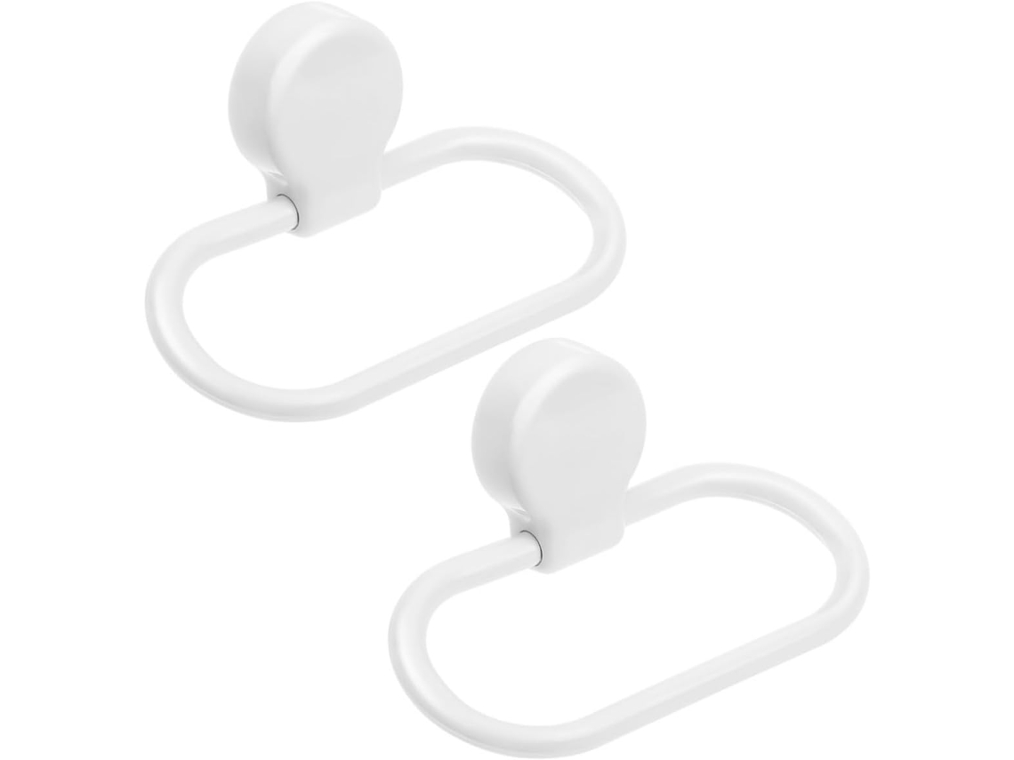 Suporte Para Toalhas De Parede, Sem Necessidade Furar (2 Unidades),