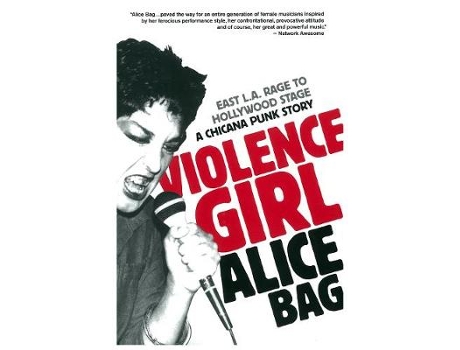 Livro violence girl de alice bag (inglês)
