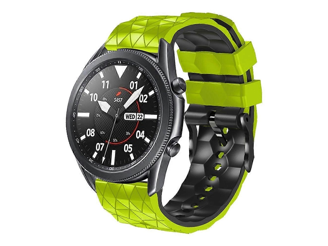 Pulseira De Silicone Bicolor Com Estampa De Futebol Para Xiaomi Haylou Gst Ls09b, 22 Mm