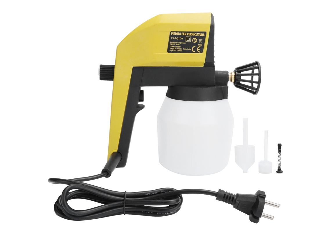 Primerox pistola de spray elétrica 100w, 16a, para pintura, máquina de pintar, casa