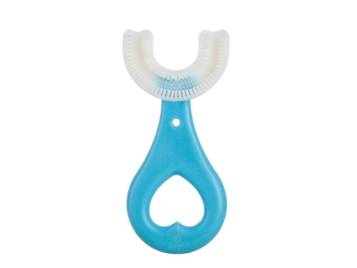 Escova de Dentes Infantil Silicone em Formato U para Crianças 2 a 12 Anos. GOKOCO
