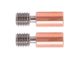 2 Peças De Tubo Heatbreak De Titânio Com Design Ramificado, Resistência Térmica E Rosca M6 Para Impressora 3d Ender 3 S1