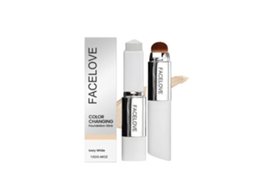 Pincel Base 2 em 1 Cor Variável Branco Ivory