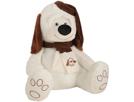 Cão Peluche c/ Lencinho Castanho 110cm