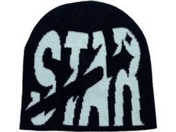 Gorro de Tricô com Letra e Estrela para Todas as Idades Gorro Quente Estilo Hip hop para Adolescentes SFUSHOS