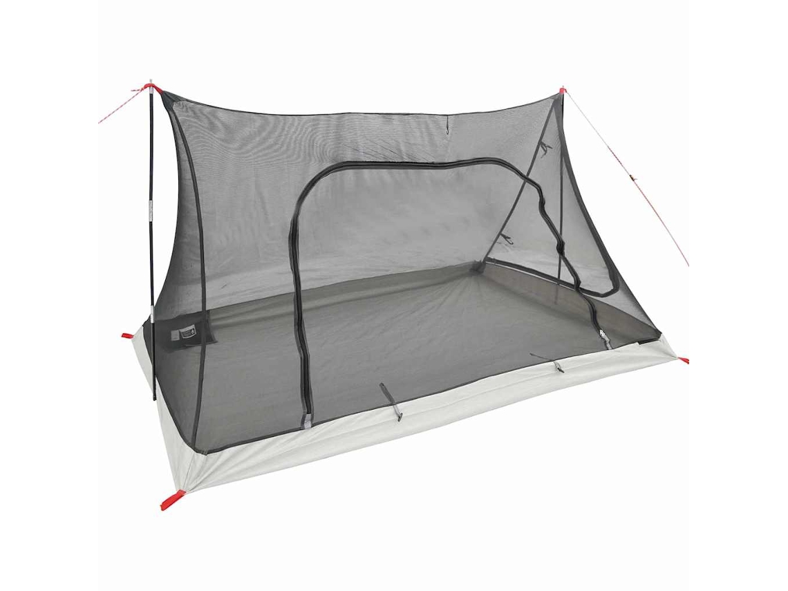 Conjunto 1 Barraca De Camping Vidaxl Preto Malha (220 X 128 X 110 Cm)