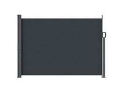 Conjunto 1 Sombra Para Pátio Vidaxl Preto Poliéster (140 X 300 Cm)