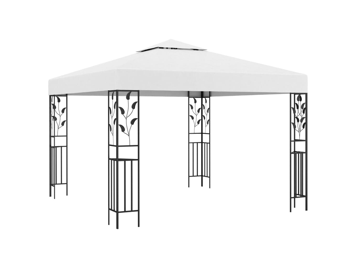 Vidaxl Gazebo 3x3 M 180 G/m² Branco