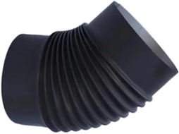 Tubo de Aço Inoxidável com Ângulo 45 para Chaminés S/MARCA