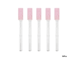 Conjunto de 50 pontas de moagem cilíndricas de cerâmica para ferramenta de polimento rotativa (3*5mm)