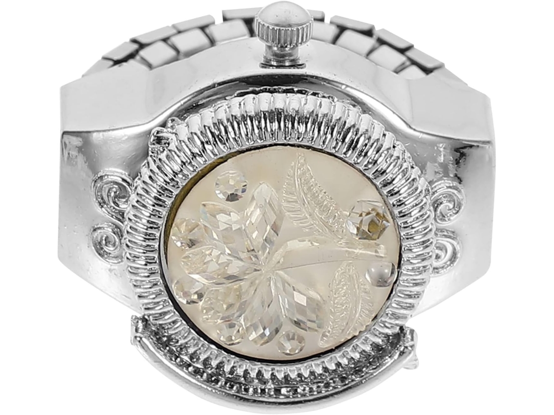 Relógio De Anel Feminino, Joia Decorativa, Portátil, Nítido E Confortável De Ler.