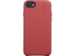 Capa para iPhone 6/8/7 BEETLECASE Pele Vermelho .