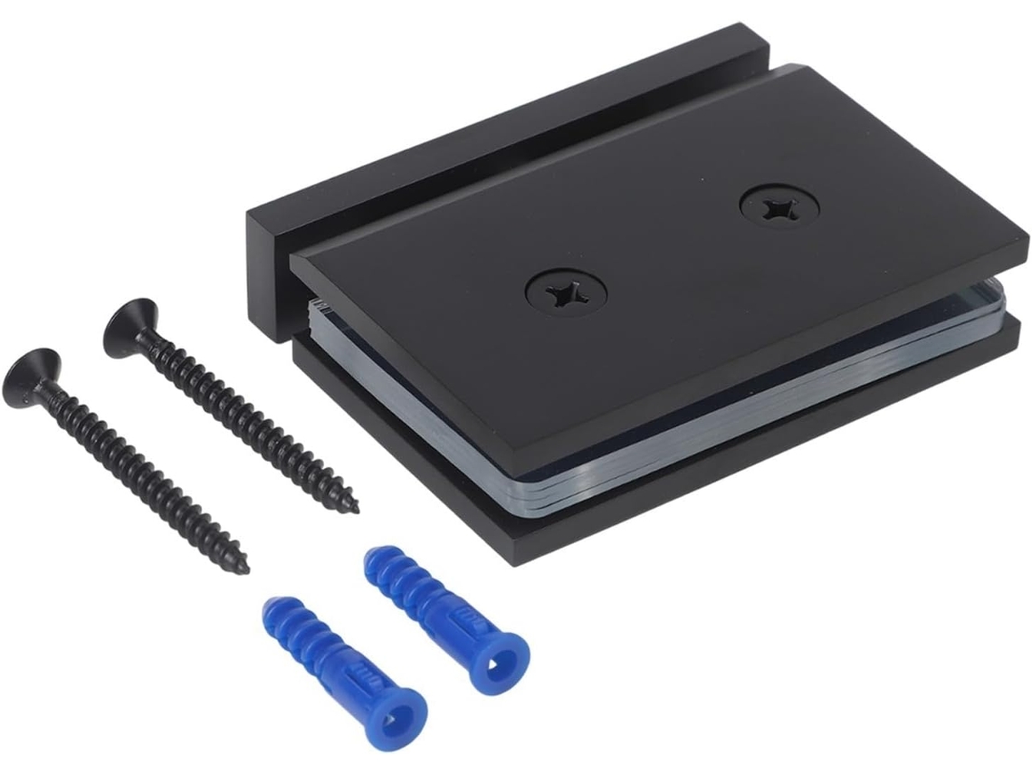 Suporte de Parede Latão Com Rotação 360 Graus Para Vidros 8a 12mm 5 16a 1 2 Polegada Espessura, Braçadeira Resistente