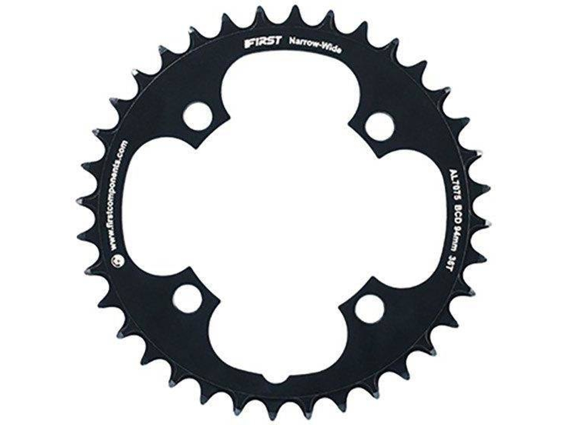 Prato para Bicicleta FIRST Round 4 Bolts Fitting 94 Bcd