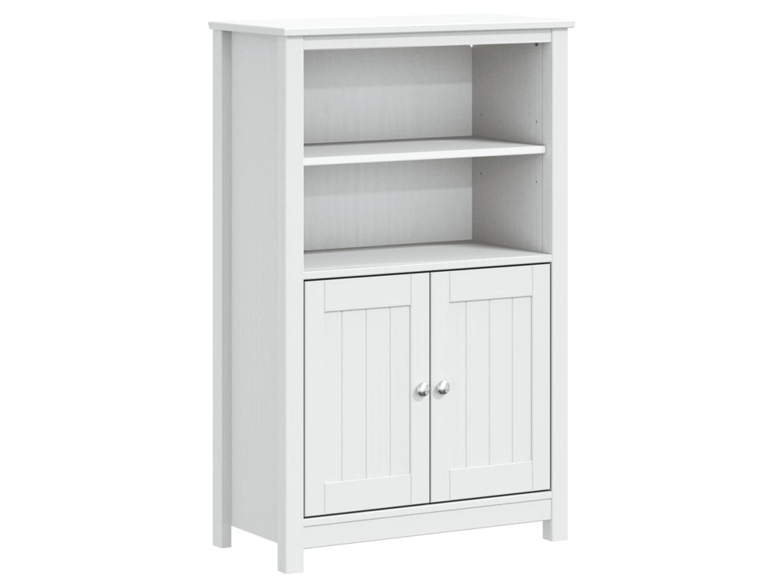 Bathroom Cabinet, Bathroom Cabinets Vidaxl Branco Madeira De Pinho (69.5 X 34 X 110 Cm)