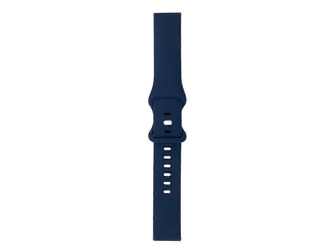 Pulseira De Silicone Com 8 Fivelas Para Huawei Watch Gt 2 42mm (vermelho Vinho)